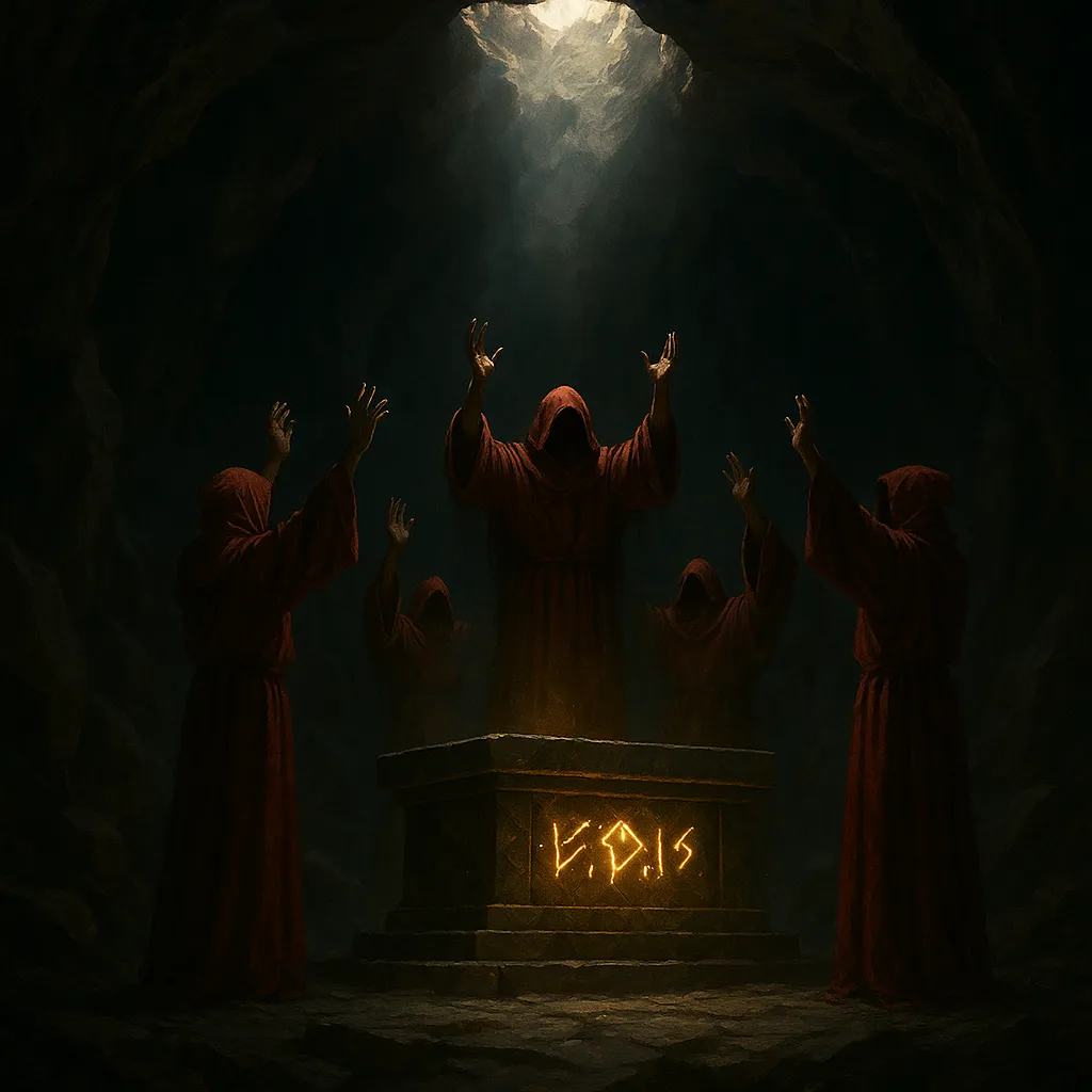 Ilustracja do opowieści MATKA CIENIA